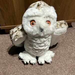 Snowy owl plush
